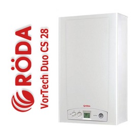 Двухконтурный турбированный газовый котел Roda VorTech Duo CS 28