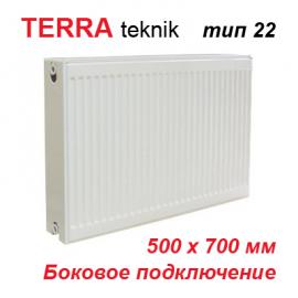 Стальной панельный радиатор отопления Terra teknik тип 22 K 500х700