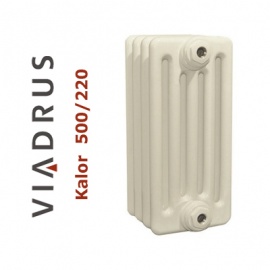 Чугунный секционный радиатор отопления Viadrus Kalor 500/220