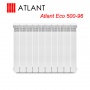 Биметаллические секционные радиаторы отопления Atlant Eco 500/96