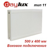 Стальной радиатор Daylux тип 11 K 500х400 (395 Вт, PK боковое подключение)