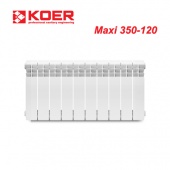 Биметаллический радиатор KOER 120 Bimetal-350 MAXI