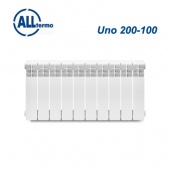 Алюминиевый радиатор Alltermo Uno Compacto 200/100