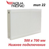 Стальной радиатор Aqua Tronic тип 22 VK 500х700