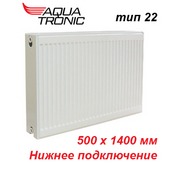 Стальной радиатор Aqua Tronic тип 22 VK 500х1400