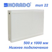 Стальной радиатор Korado Radik тип 22VK 500х1000
