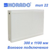 Стальной радиатор Korado Radik тип 22K 300х1100