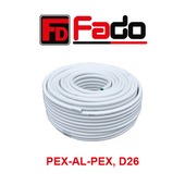 Металлопластиковая труба Fado PEX-AL-PEX D26x3,0