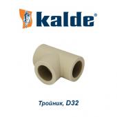Пластиковая труба и фитинги Тройник Kalde D32