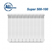 Алюминиевый радиатор Alltermo Super 500/100