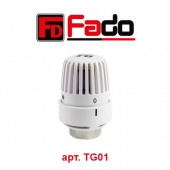 Радиаторный кран и вентиль Термостатическая головка Fado (арт. TG01, 30х1,5)