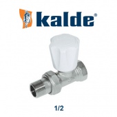 Радиаторный кран и вентиль Кран (вентиль) радиаторный Kalde (1/2, прямой верхний)