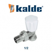 Радиаторный кран и вентиль Кран (вентиль) радиаторный Kalde (1/2, угловой верхний)