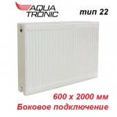 Стальной радиатор Aqua Tronic тип 22 K 600х2000