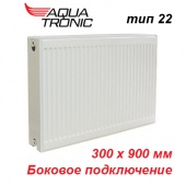 Стальной радиатор Aqua Tronic тип 22 K 300х900