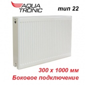 Стальной радиатор Aqua Tronic тип 22 K 300х1000
