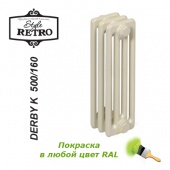 Чугунный радиатор RETRO Style Derby K 500/160