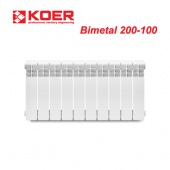 Биметаллический радиатор Koer Bimetal-200-100
