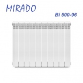 Биметаллический радиатор Mirado 500/96 BM