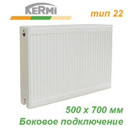 Стальной панельный радиатор отопления Kermi Therm X2 тип 22 FKO 500х700