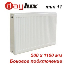 Стальной панельный радиатор отопления Daylux тип 11К 500х1100