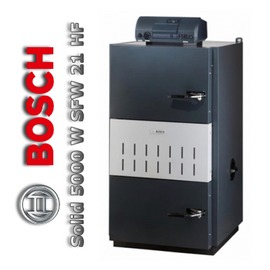 Твердотопливный пиролизный котел Bosch Solid 5000 W SFW 21 HF UA