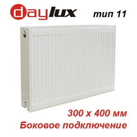 Стальной панельный радиатор отопления Daylux тип 11К 300х400
