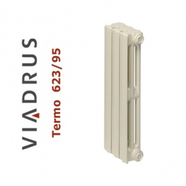 Чугунный секционный радиатор отопления Viadrus Termo 623/95