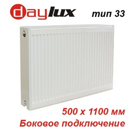 Стальной панельный радиатор отопления Daylux тип 33К 500х1100