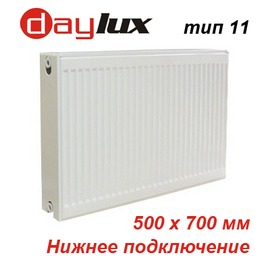 Стальной панельный радиатор отопления Daylux тип 11 VK 500х700