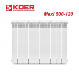 Биметаллические секционные радиаторы отопления KOER 120 Bimetal-500 MAXI (KR2874)