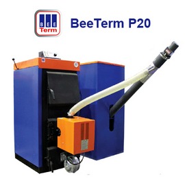 Пеллетный твердотопливный котел с автоматической подачей топлива BeeTerm P20