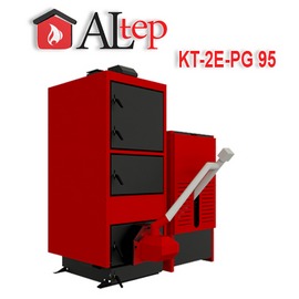 Пеллетный твердотопливный котел с автоматической подачей топлива Altep KT-2E-PG 95