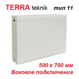 Стальной панельный радиатор отопления Terra teknik тип 11 K 500х700