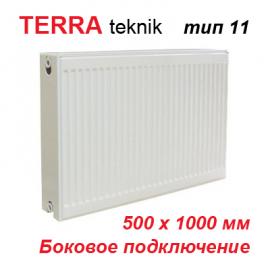 Стальной панельный радиатор отопления Terra teknik тип 11 K 500х1000