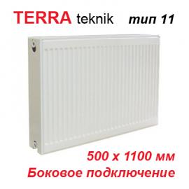 Стальной панельный радиатор отопления Terra teknik тип 11 K 500х1100