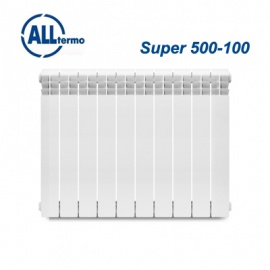 Алюминиевые секционные радиаторы отопления Alltermo Super 500/100