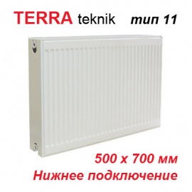 Стальной панельный радиатор отопления Terra teknik тип 11 VK 500х700