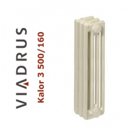 Чугунный секционный радиатор отопления Viadrus Kalor 3 500/160