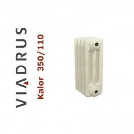 Чугунный секционный радиатор отопления Viadrus Kalor 350/110