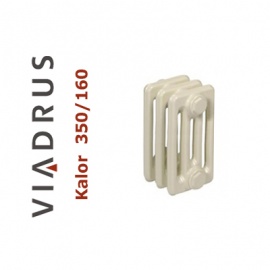 Чугунный секционный радиатор отопления Viadrus Kalor 350/160