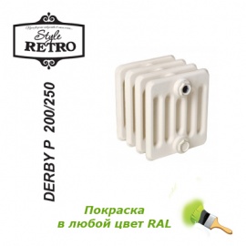 Чугунный секционный радиатор отопления Retro Style Derby P 200/250