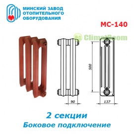 Чугунный радиатор отопления ОАО 