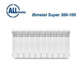 Биметаллические секционные радиаторы отопления Alltermo Bimetal Super 300/100