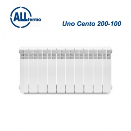 Биметаллические секционные радиаторы отопления Alltermo Uno Cento 200/100