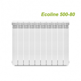 Биметаллические секционные радиаторы отопления Ecolite 500/80