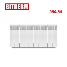 Биметаллические секционные радиаторы отопления Bitherm Bimetal-350L-80 (BT0558)