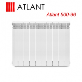 Биметаллические секционные радиаторы отопления Atlant 500/96