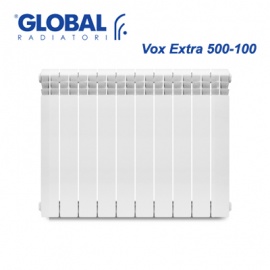 Алюминиевые радиаторы отопления Global Vox Extra 500/100