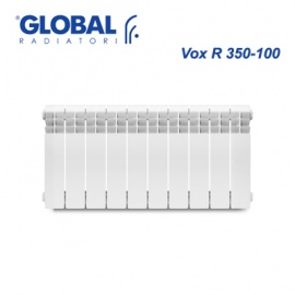 Алюминиевые радиаторы отопления Global Vox R 350/100
